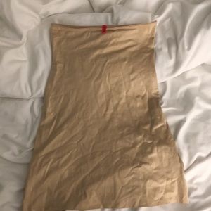 Nude spanx skirt